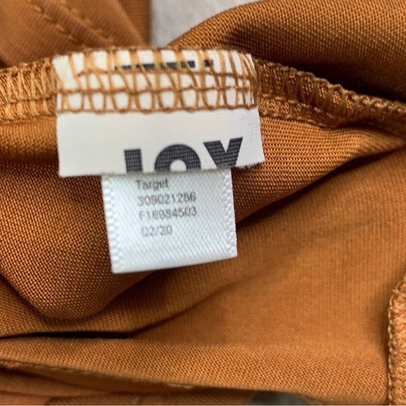 JoyLab Orange tie-back Tank Top - Picture 5 of 5